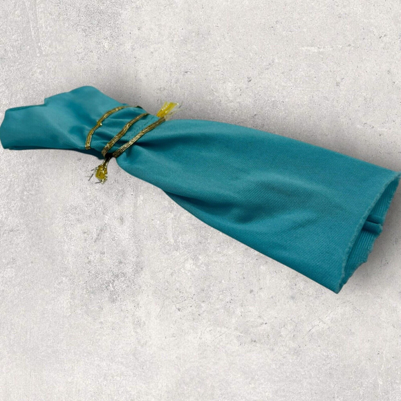 Vtg Superstar Barbie Best Buy Fashion #2769 Turquoise Dress Gold Tie 1979 Mattel - Picture 9 of 10